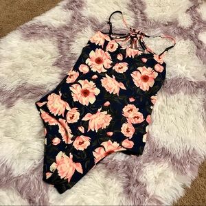Floral One Piece NWOT